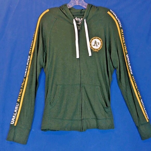 G-III Tops - Oakland A's Athletics Green Hoodie Women's XL G-III Game Changer Raglan Full-Zip